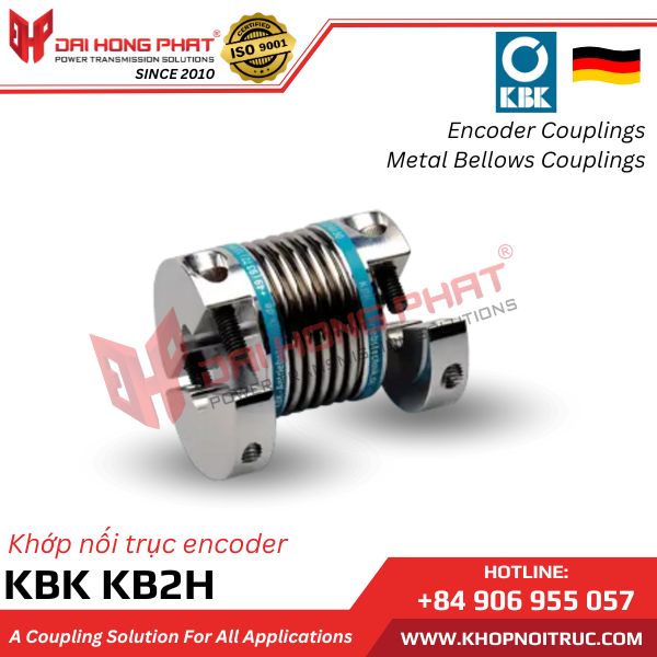 KHỚP NỐI LÒ XO ENCODER KBK KB2H