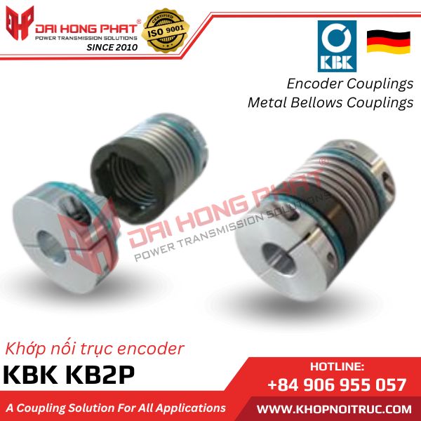 KHỚP NỐI LÒ XO ENCODER KBK KB2P