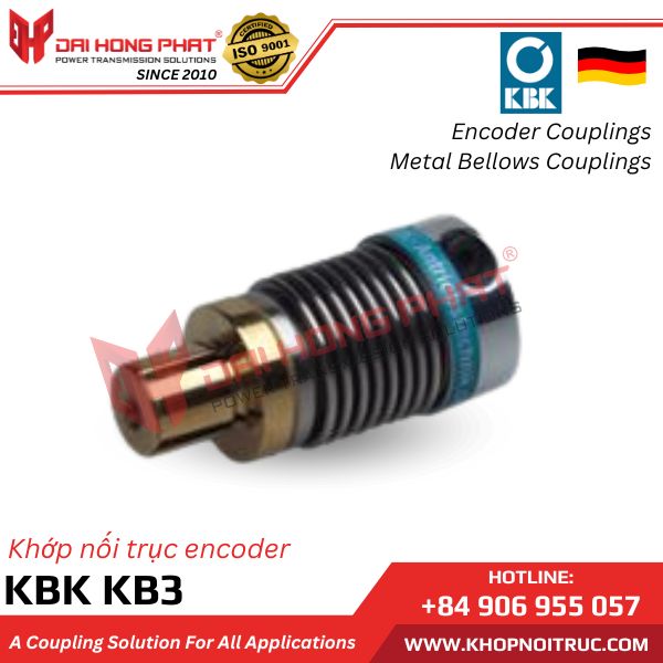 KHỚP NỐI LÒ XO ENCODER KBK KB3