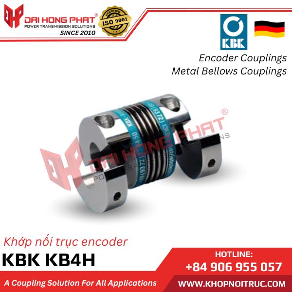 KHỚP NỐI LÒ XO ENCODER KBK KB4H