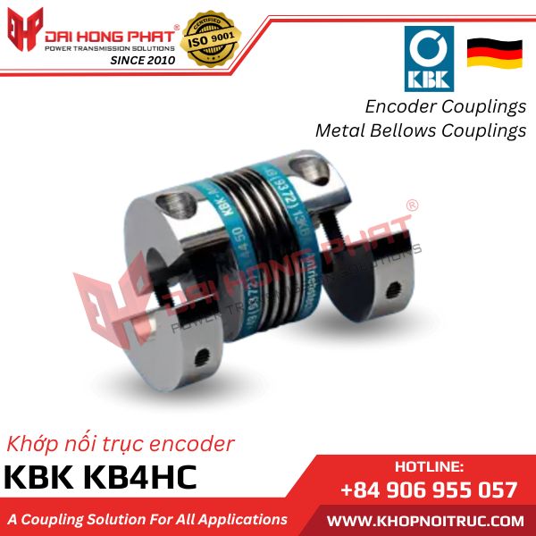 KHỚP NỐI LÒ XO ENCODER KBK KB4HC