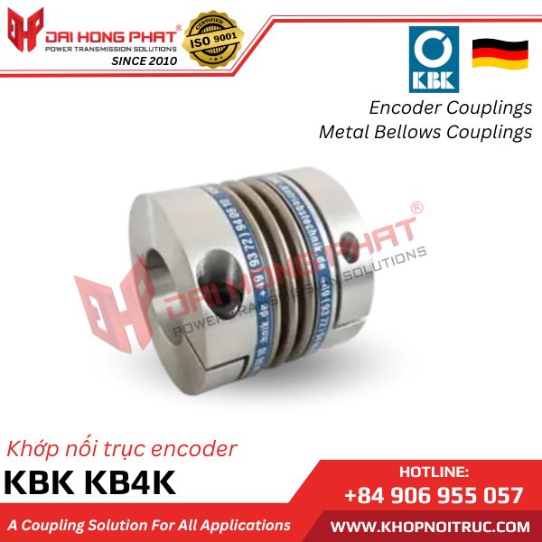 KHỚP NỐI LÒ XO ENCODER KBK KB4K