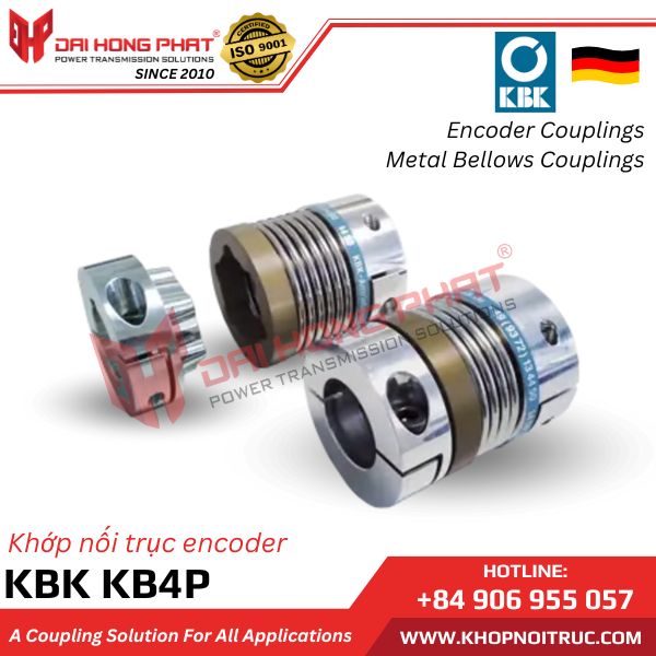 KHỚP NỐI LÒ XO ENCODER KBK KB4P