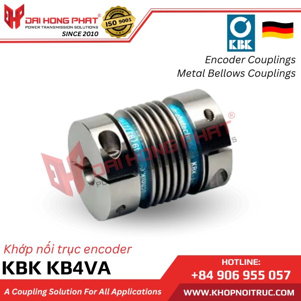 KHỚP NỐI LÒ XO ENCODER KBK KB4VA