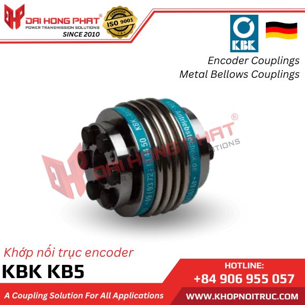 KHỚP NỐI LÒ XO ENCODER KBK KB5