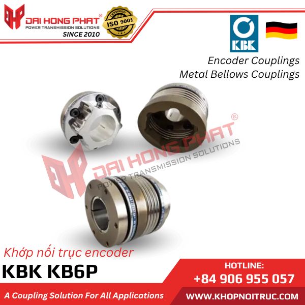 KHỚP NỐI LÒ XO ENCODER KBK KB6P