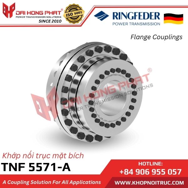 KHỚP NỐI MẶT BÍCH RINGFEDER RFN 5571 (VERSION A) - RINGFEDER® FLANGE COUPLINGS