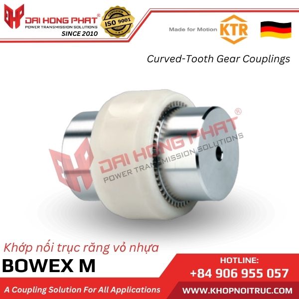 KHỚP NỐI RĂNG VỎ NHỰA KTR BOWEX M – TOOTH GEAR COUPLINGS