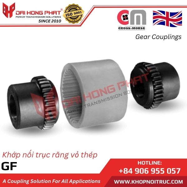 KHỚP NỐI RĂNG GF CROSS MORSE