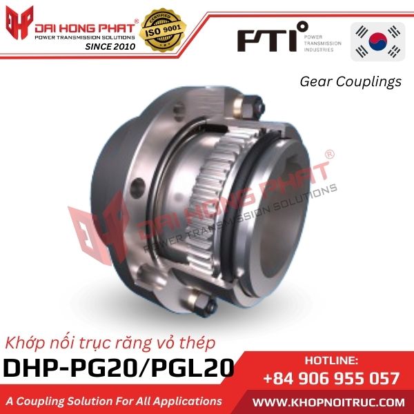 GEAR COUPLING PT COUPLING DHP-PG20/PGL20