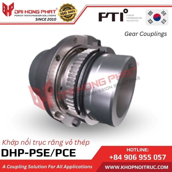 KHỚP NỐI RĂNG PT COUPLING DHP-PSE/PCE