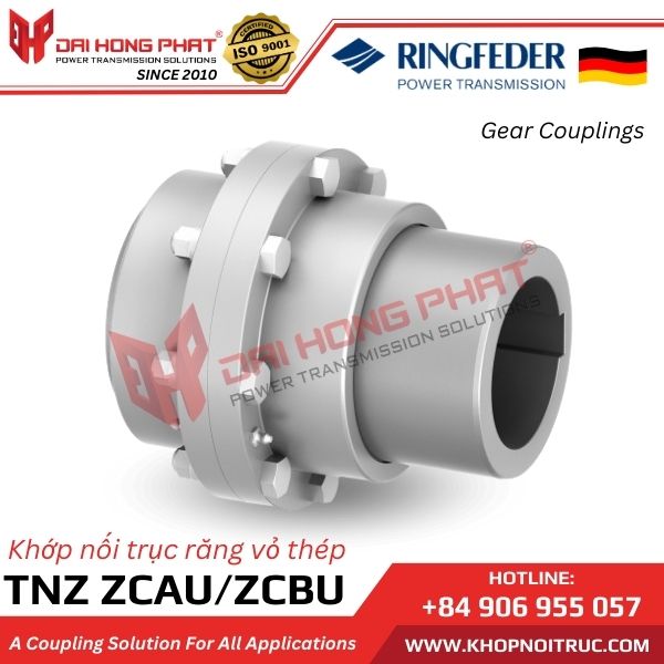 KHỚP NỐI RĂNG RINGFEDER TNZ ZCAU/ZCBU