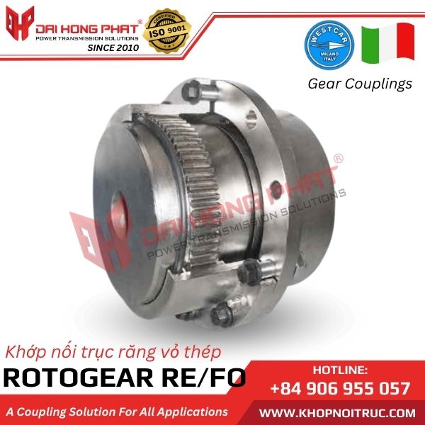 KHỚP NỐI RĂNG WESTCAR ROTOGEAR RE/FO