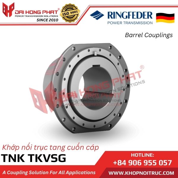 KHỚP NỐI TANG TRỐNG CUỐN CÁP RINGFEDER TNK TKVSG