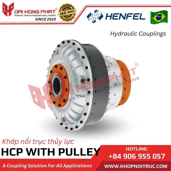 KHỚP NỐI THỦY LỰC HENFEL HCP WITH PULLEY