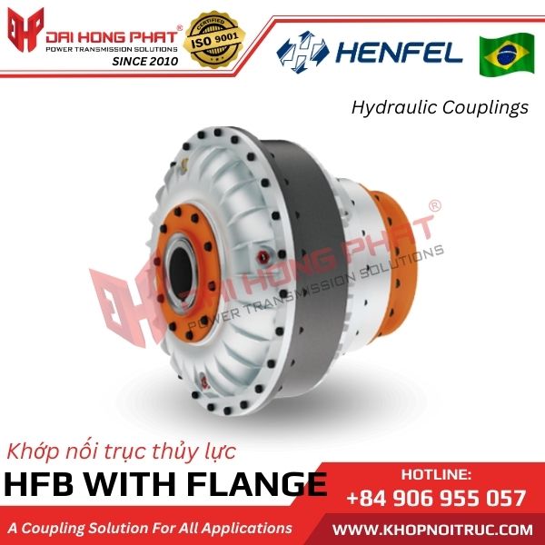 KHỚP NỐI THỦY LỰC HENFEL HFB WITH FLANGE