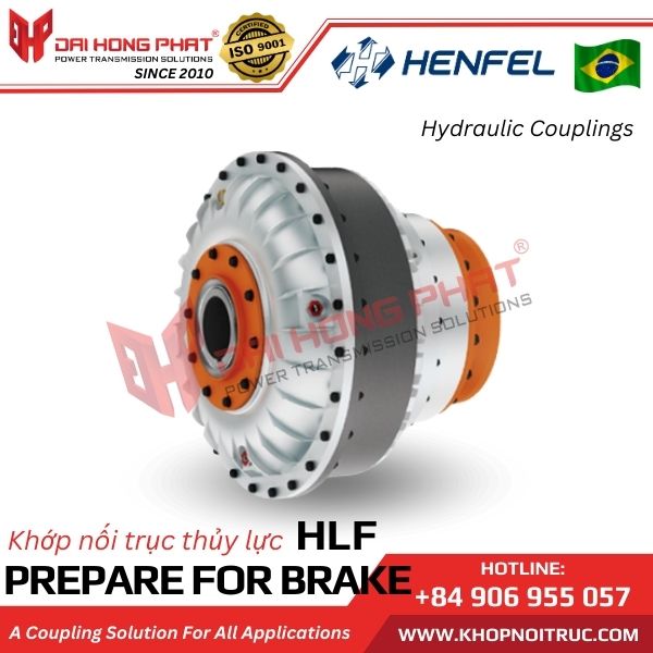 KHỚP NỐI THỦY LỰC HENFEL HLF - PREPARE FOR BRAKE SYSTEM