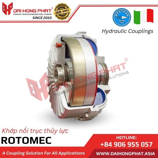 KHỚP NỐI THỦY LỰC WESTCAR ROTOMEC