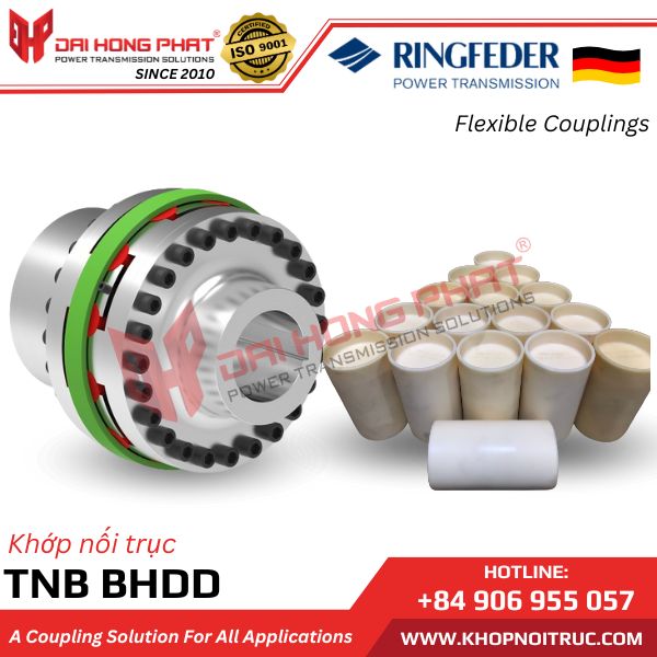 RINGFEDER ELASTOMER JAW COUPLINGS TNB BHDD