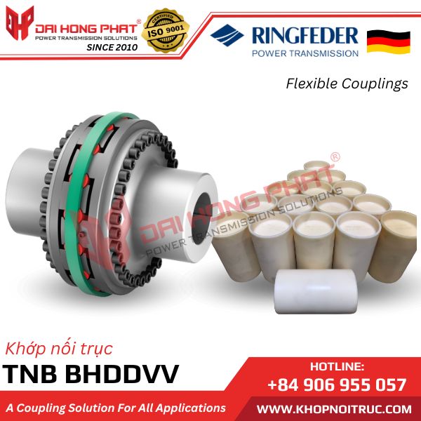 RINGFEDER ELASTOMER JAW COUPLINGS TNB BHDDVV