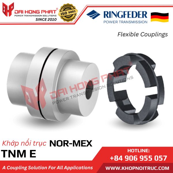 KHỚP NỐI TRỤC RINGFEDER TNM NOR-MEX E - JAW COUPLINGS