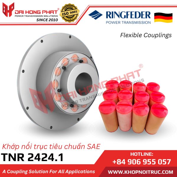 KHỚP NỐI TRỤC RINGFEDER TNR 2424.1 – HIGHFLEX COUPLINGS