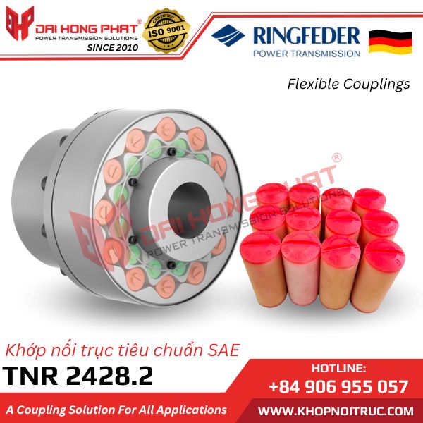 KHỚP NỐI TRỤC RINGFEDER TNR 2428.2- HIGHFLEX COUPLINGS