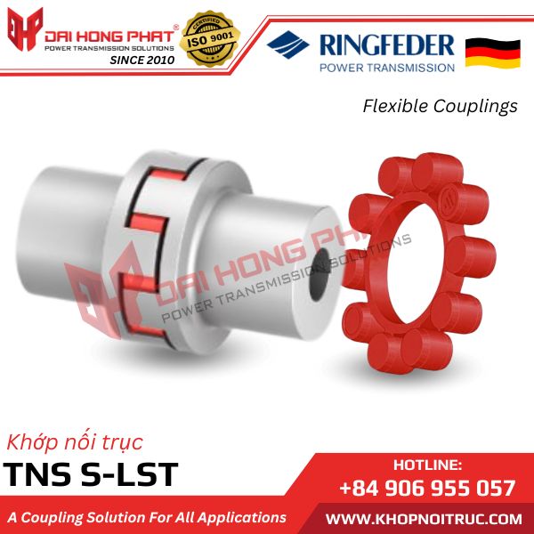 KHỚP NỐI TRỤC RINGFEDER TNS S-LST – JAW COUPLINGS