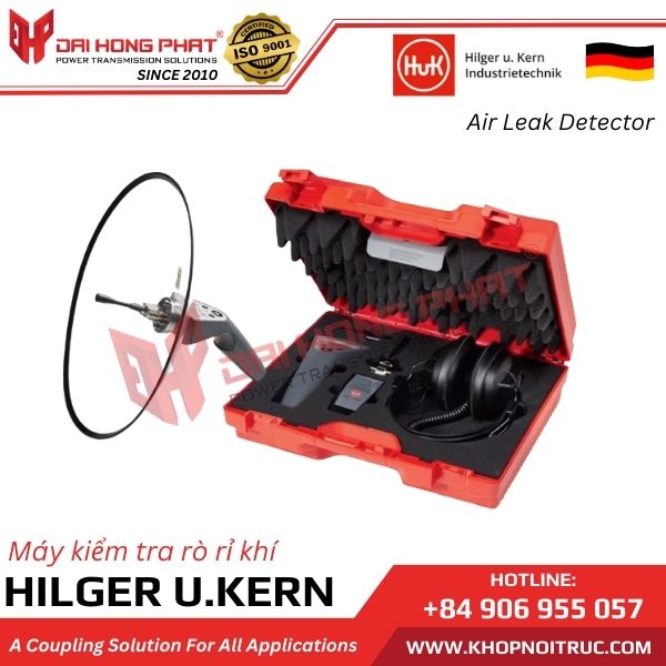 MÁY KIỂM TRA RÒ RỈ KHÍ BẰNG SÓNG SIÊU ÂM LEAK-DETECT HILGER U.KERN