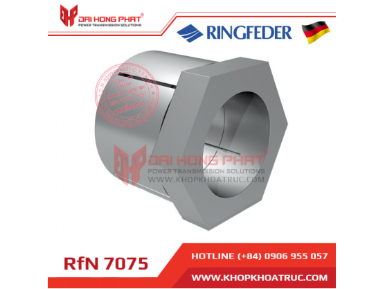 Khớp khóa trục Ringfeder RFN 7075 with central lock nut