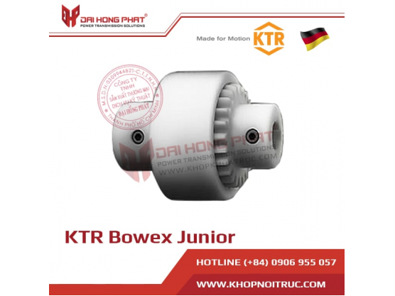 KTR BoWex junior curved-tooth gear coupling