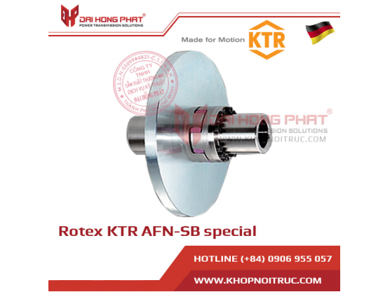 ROTEX AFN-SB special jaw coupling with brake disk
