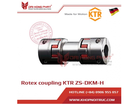 Khớp nối trục KTR Rotex ZS-DKM-H