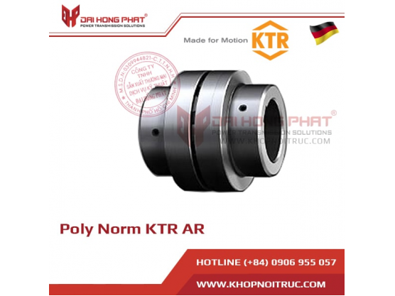 Poly Norm AR torsionally flexible KTR
