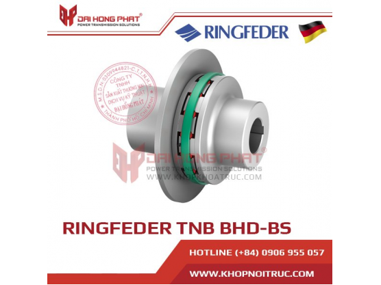 Khớp nối trục Ringfeder TNB BHD-BS
