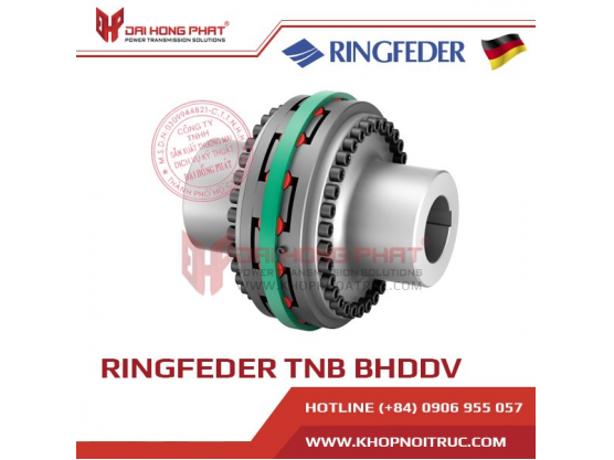Ringfeder Elastomer Jaw Couplings TNB BHDDV