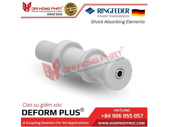 Cao su giảm xóc DEFORM PLUS® Ringfeder