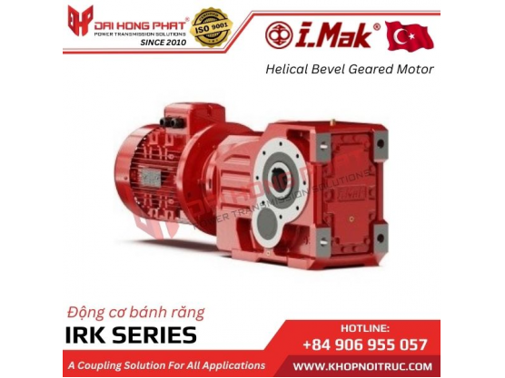 Động cơ giảm tốc trục vuông góc ( bánh răng côn ) Imak IRK Series