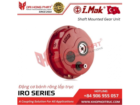 Shaft Mounted Helical Gear Unit Imak IRO Series