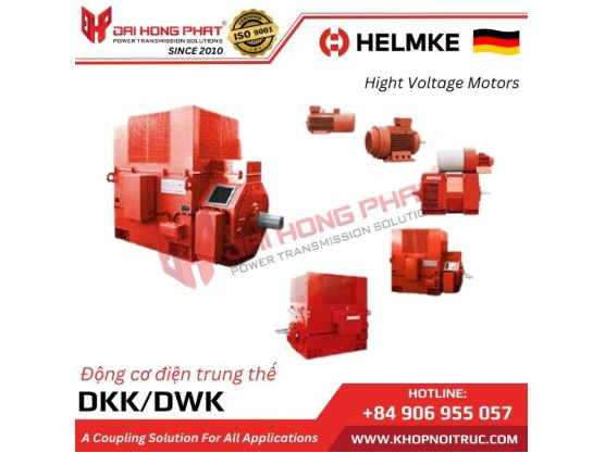 Động cơ điện trung thế Helmke loại DKK/DWK