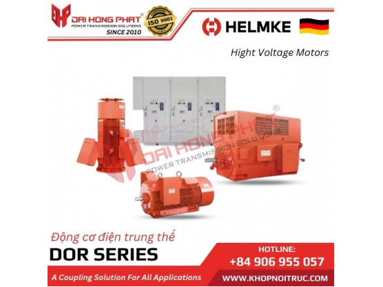 Động cơ điện trung thế Helmke loại DOR Series