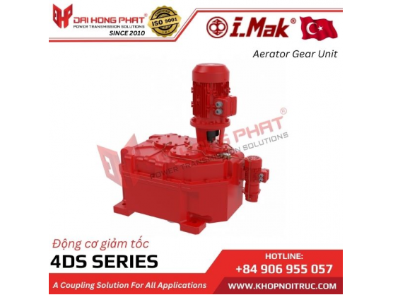 Aerator Gear Unit Imak 4DS Series