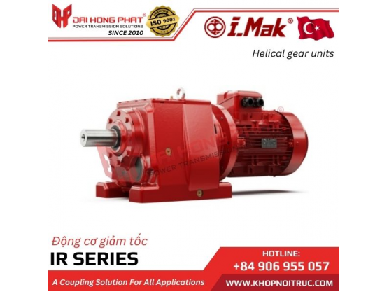 Động cơ liền giảm tốc trục thẳng Imak IR Series