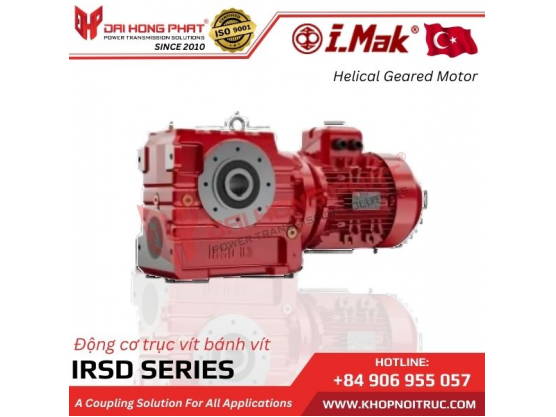 Động cơ trục vít bánh vít I.Mak IRSD Series