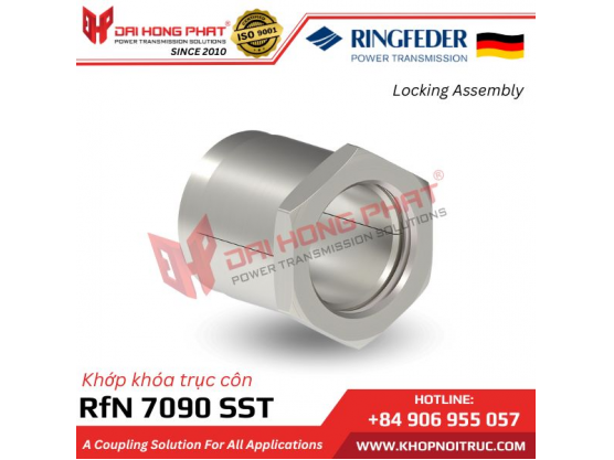 KHỚP KHÓA TRỤC RINGFEDER RFN 7090 SST WITH CENTRAL LOCK…