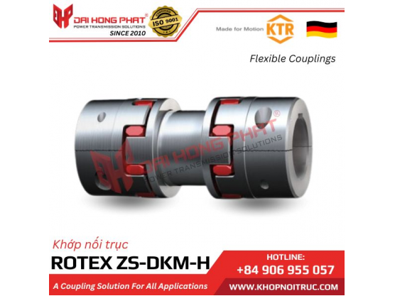 KHỚP NỐI TRỤC KTR ROTEX ZS-DKM-H