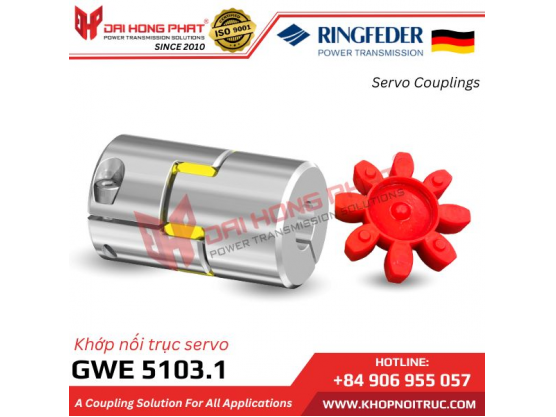 KHỚP NỐI ĐỘNG CƠ SERVO RINGFEDER GWE 5103