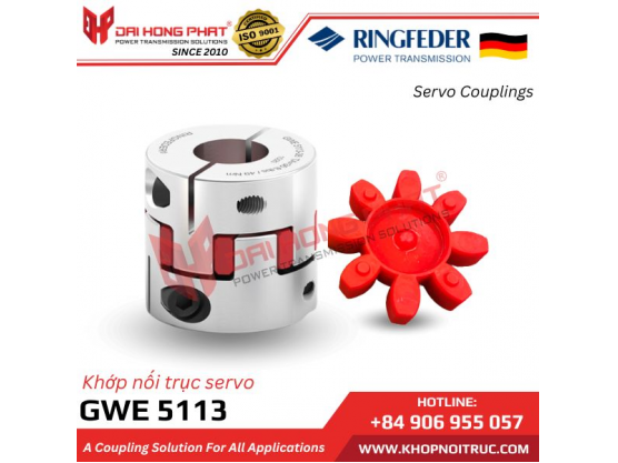 KHỚP NỐI ĐỘNG CƠ SERVO RINGFEDER GWE 5113