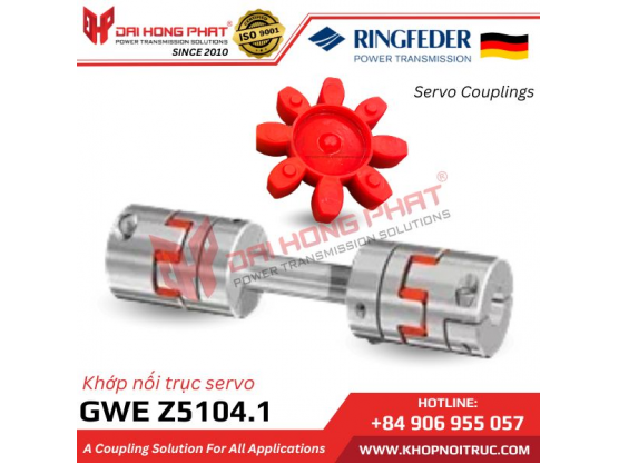 Khớp nối động cơ Servo Ringfeder GWE Z5104.1