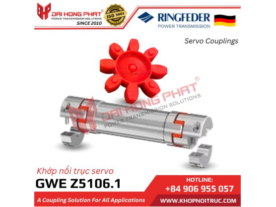 Khớp nối động cơ Servo Ringfeder GWE Z5106.1